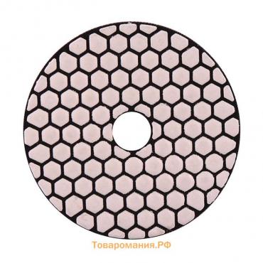 Алмазный гибкий шлифовальный круг "Черепашка" TRIO-DIAMOND, для сух. шлифовки, 100 мм, №1500   74783