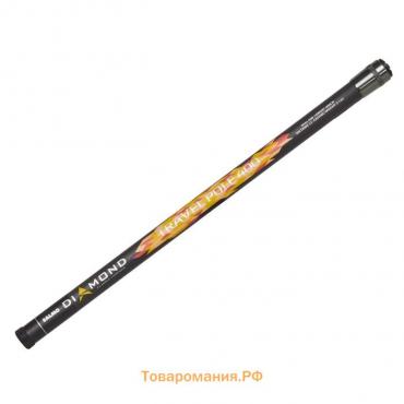 Удилище поплавочное без колец Salmo Diamond TRAVEL POLE, тест 2-12 г., длина 4 м.