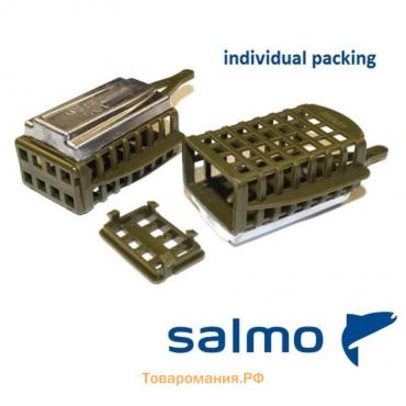 Кормушка фидерная Salmo FEEDER SQUARE с дном, 30 г