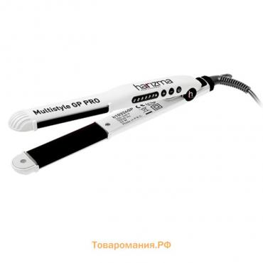 Выпрямитель Harizma Multistyle GP PRO h10324GP, 60 Вт, до 220˚С, белый