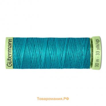 Нить Top Stitch для отстрочки, 30 м, 744506 (055 светло-зелёная бирюза)