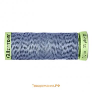 Нить Top Stitch для отстрочки, 30 м, 744506 (064 серый джинсовый)