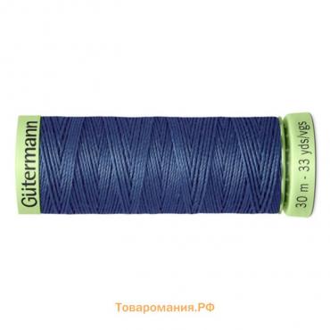 Нить Top Stitch для отстрочки, 30 м, 744506 (068 серо-синий)