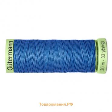 Нить Top Stitch для отстрочки, 30 м, 744506 (213 голубой джинс)