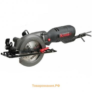 Мини-циркулярная пила KRESS KU436P, 220 В, 710 Вт, 3700 об/мин, d=120 мм, кейс