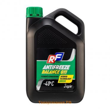 Антифриз ANTIFREEZE Balance G11 RUSEFF, 3 кг 17462N