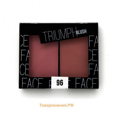 Румяна TF Blush, 2-цвета, тон 96 холодно коричневый/нежно-розовый металлик