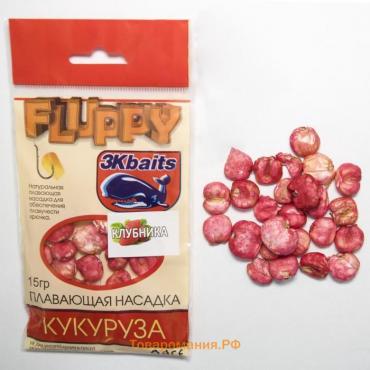 Кукуруза воздушная FLUPPY «Клубника», 15 г