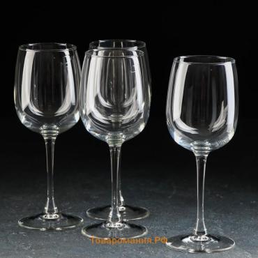Набор стеклянных бокалов для вина «Аллегресс», 420 мл, 4 шт