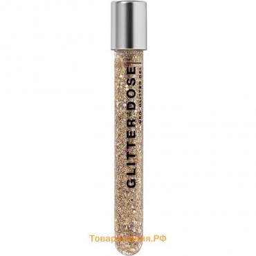 Глиттер на гелевой основе Influence Beauty GLITTER DOSE, тон 03, 6.5 мл