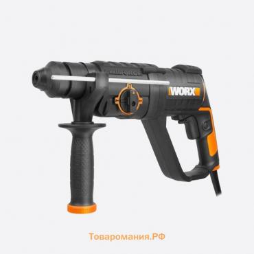 Перфоратор WORX WX337, 220 В, 750 Вт, 3000 об/мин, 2 Дж, SDS-PLUS, кейс