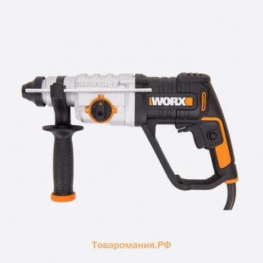 Перфоратор WORX WX339, 220 В, 800 Вт, 5300 уд/мин, 2.5 Дж, SDS-PLUS, кейс