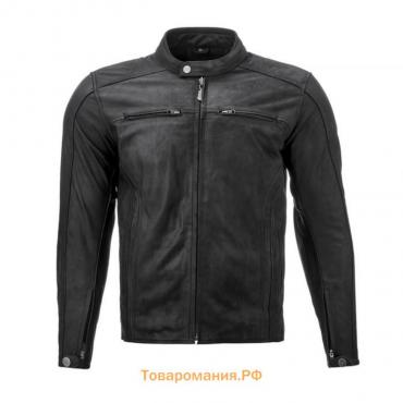 Куртка кожаная MOTEQ Arsenal, мужская, черный, M