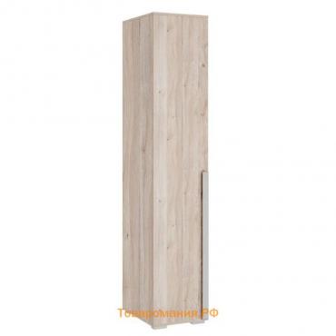 Шкаф однодверный «Лайк 01.01», 400 × 550 × 2100 мм, цвет дуб мария / галька