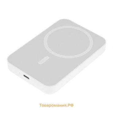 Внешний аккумулятор CRR-33, 5000 мАч, 5 W, с функцией MagSafe, Lightning, белый